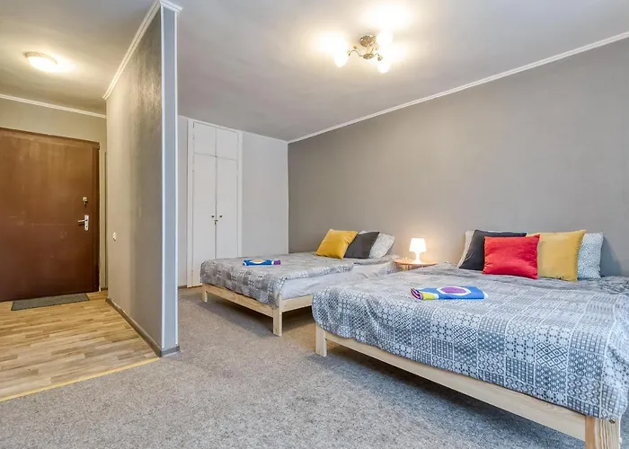 Dzīvoklis Koku15 4 Free Parking Self Checkin Center 9 Min *